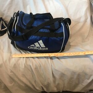 Adidas 18"x12"x10" Blue Duffel Bag